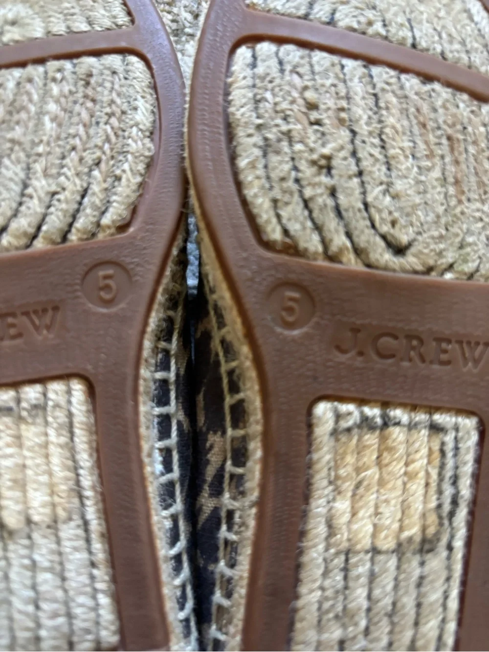 J. Crew leopard print